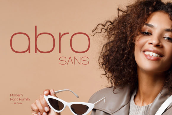 Abro: The Minimal Sans Serif Font for Scroll-Stopping Marketing