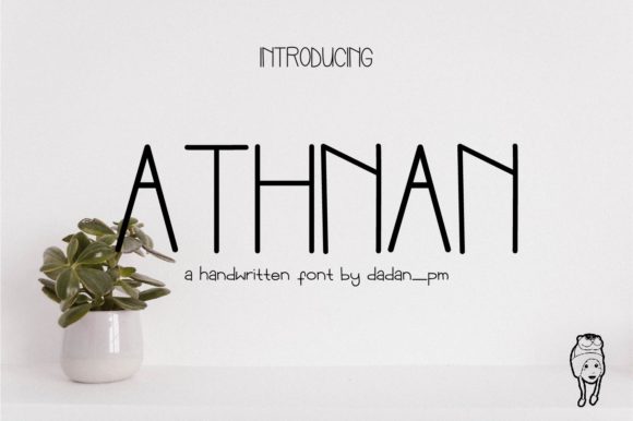 Athnan Review: A Bold Sans Serif for Modern Brand Identity