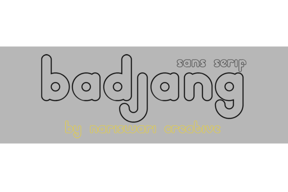 Badjang: The Clean Sans Serif Font for Sharp Campaigns