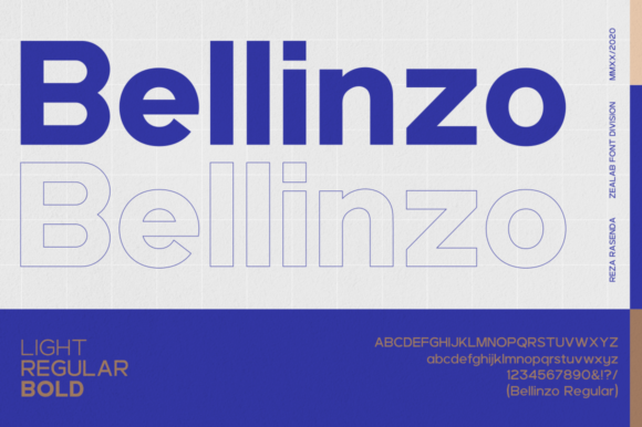 Bellinzo: A Minimal Sans Serif Font for Modern Web Design