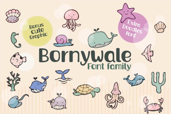 Bornywale: A Minimal Sans Serif Font for Handmade Brands