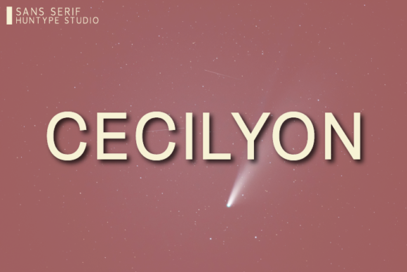 Cecilyon: The Minimal Sans Serif Font for Clear Campaigns