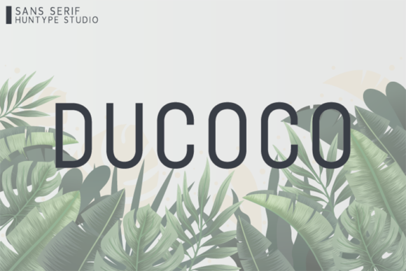 Ducoco: The Modern Sans Serif Font for Scroll-Stopping Designs