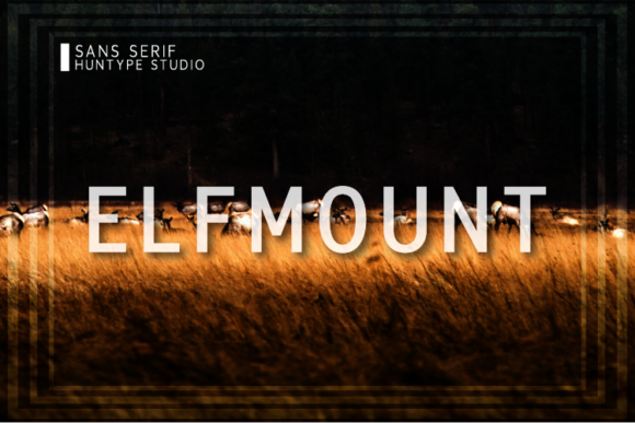 Elfmount: The Clean Sans Serif Font for Crafters