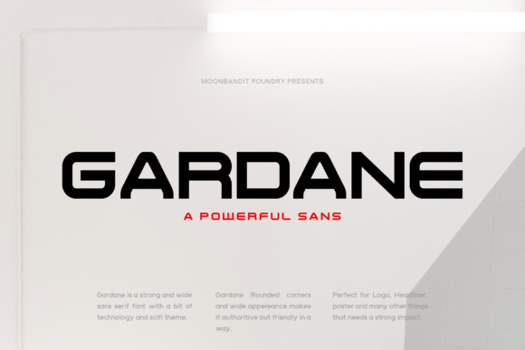 Gardane: The Minimal Sans Serif Font for Modern Makers