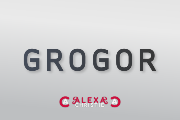 Grogor: A Modern Sans Serif Font for Bold Branding