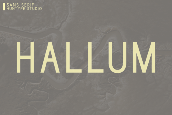 Hallum Font: A Clean Typeface for Modern Branding