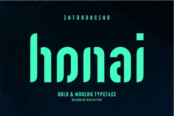 Honai Font: The Quirky Sans Serif for Crafters