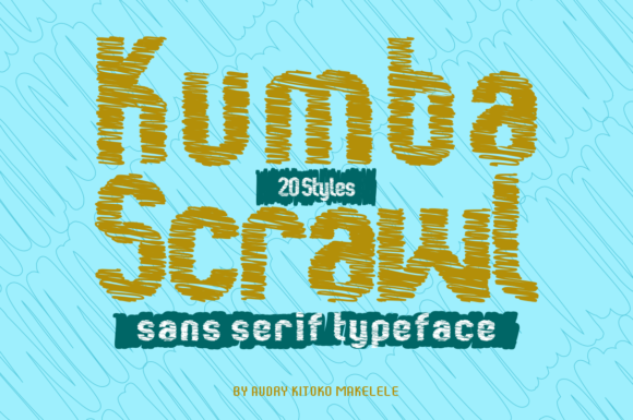 Kumba Scrawl: A Friendly Sans Serif for Branding