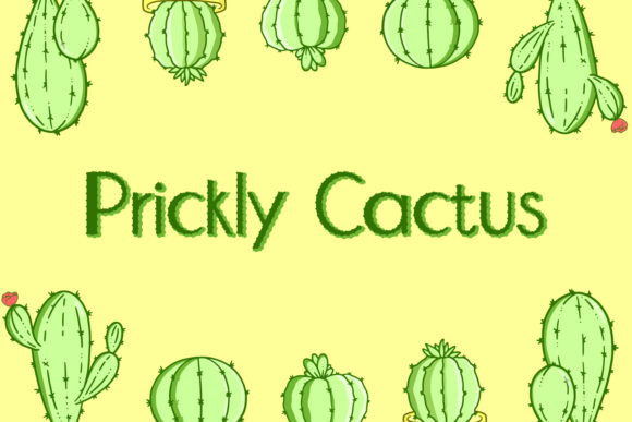 Prickly Cactus Font: A Versatile Sans Serif for Editorial Design
