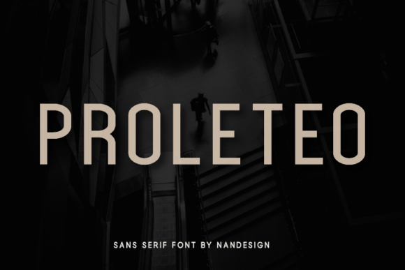 Proleteo: A Clean Sans Serif Font for Small Business Branding