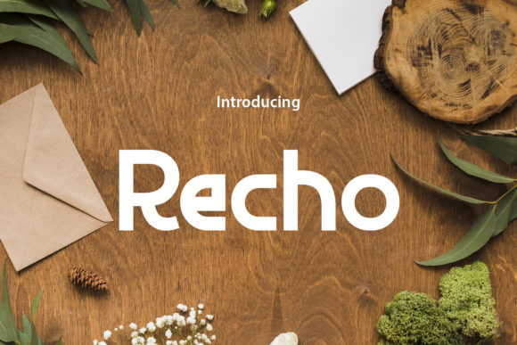 Recho: A Clean Sans Serif Font for Stronger Branding