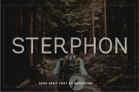 Sterphon: A Versatile Sans Serif Font for Editorial Design